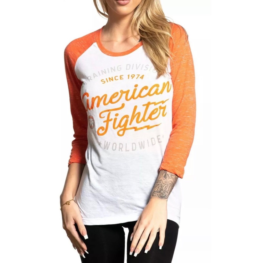 AMERICAN FIGHTER Womens T-Shirt STINGER Athletic - Picture 2 of 7